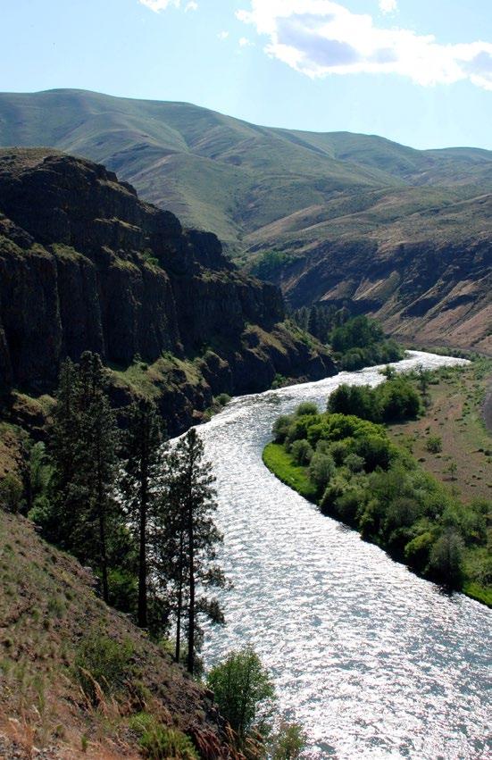 A SPECIAL LOCATION ON THE YAKIMA RIVER The Yakima River Canyon is one of the most spectacular locations in Washington State.