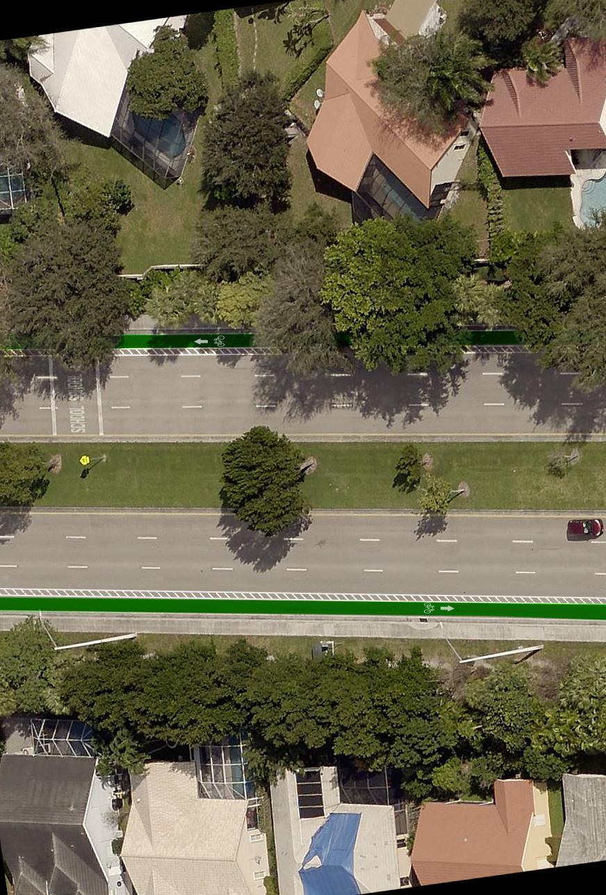 PRELIMINARY DESIGN SPECIFICATIONS Existing 120 right-of-way Minimum 4 designated bike lane (5 preferred) 3