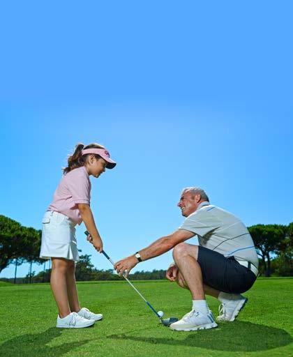BENEFITS Elite coaching by top professionals, within the Paul McGinley Philosophy; Access to high technology teaching tools; 3 Top Golf Courses to start/improve the Game: South, North and Laranjal