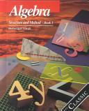 Of Mice and Men Algebra Structure & Method Book 1 P