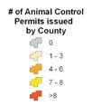 Animal Control Permits 2012 Deer Herd Health Evaluations ANIMAL CONTROL PERMITS Conservation officers often assist farmers and landowners in mitigating agricultural depredation by deer through the