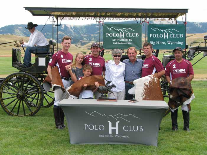 Page 34 Flying H Polo Club The Bradford Brinton Memorial Cup - Final, Sat July 29, 2017 - Ph Bobbi Stribling Above, Sonny Hill defeated Clearwater 11-10 last