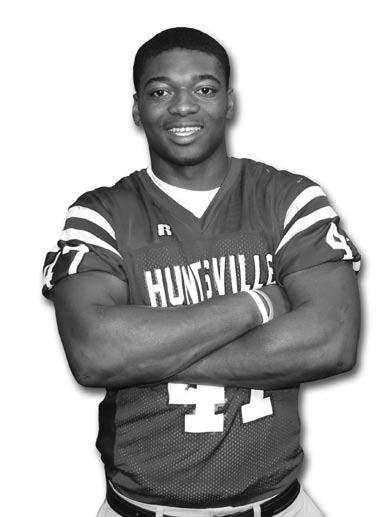 Cameron Toney Running Back - Huntsville 6 3, 225 pounds The 2012 football season for Huntsville High will see some new faces in different places but helping the Panthers patrol the middle of the