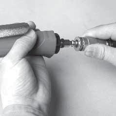 The tool should be lubricated daily (or before each use) with air tool oil. NOTE: Air tool oil is available at major hardware stores.