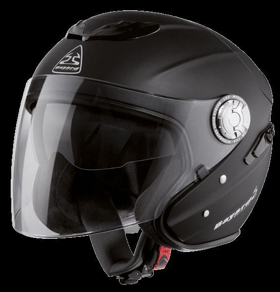 sizes outher shell > Detachable skin friendly inner lining > Integrated ventilation system > Integrated sunvisor >