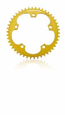 chainring with a strong design for reliable performance. P.C.