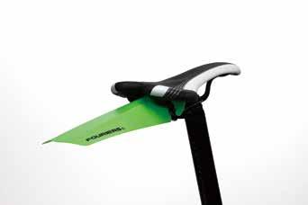 8mm 27g Black, Apple Green, Orange, Pink, White, Yellow Not available in UK assemble on MTB suspension fork NOT AVAILABLE IN UK AC-MG002 Mudguard can efficiently prevent mud splashes.