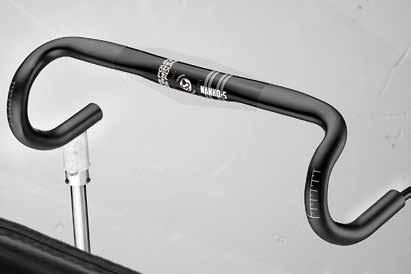ROAD HANDLEBAR HB-RA005 ALLOY AL7050-T73 Made from high quality aluminum 7050-T73 for optimal reliability and lightweight. Ø35mm bar bore for enhanced rigidity and strength.