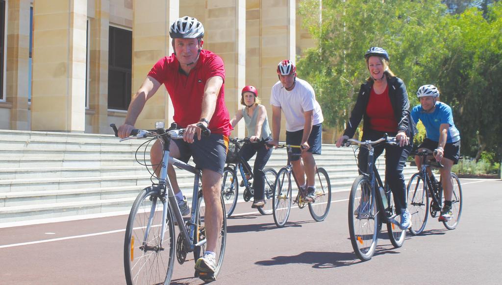 CYCLING FOR As a father of three young children in Rockingham, I know how enjoyable cycling can be for WA families.
