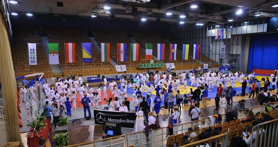 Mednarodna tekmovanja MINI NAGAOKA Ljubljana, 18. november 2017 Mednarodnega turnirja se je udeležilo 427 tekmovalk in tekmovalcev iz dvainpetdesetih klubov.