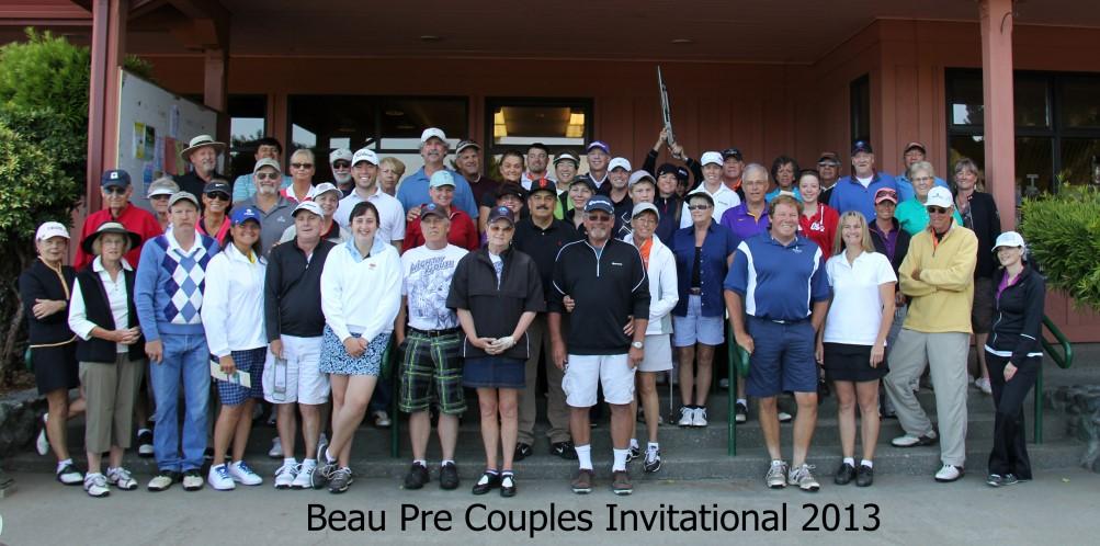 Beau Pre Couples 19th. Annual Oct. 21st. Format: Two Person Scramble Entry: $50 ea.