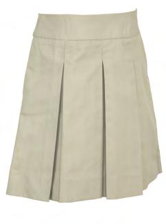 Multi-Pleat Skirt Optional Knit