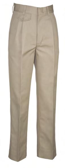 5 3-27 Junior GP Girls Twill Pleated Pant 65% polyester - 35% cotton. Girls/Juniors Pleated Front Pant. Full elastic back in 3-6x, and 1/2 sizes only.