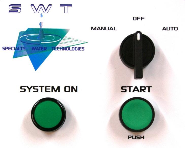 Section 1.5 MODES OF OPERATION Automatic: Start / Run: Manual: Monitors the Flow Switch during normal operation and will shut pump off when a No-Flow condition occurs.