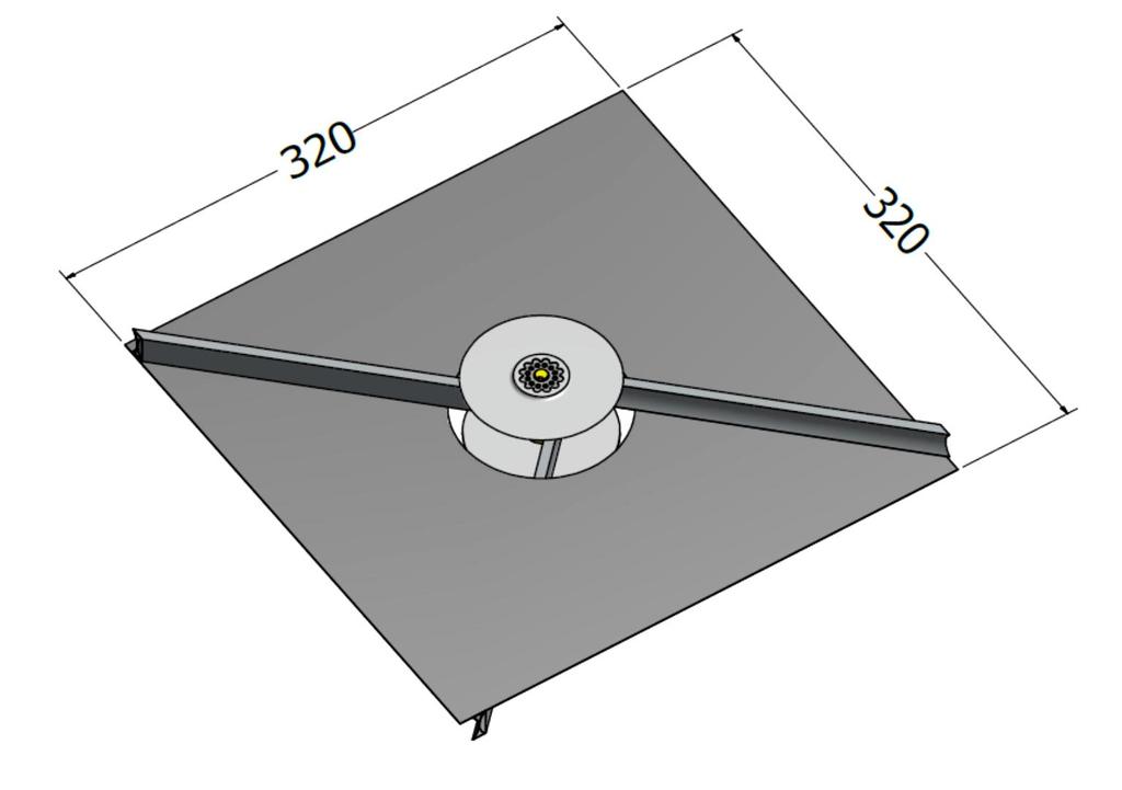 2.2.2 MINISAIL MODEL FOR FUNCTIONAL TEST IN TVAC CHAMBER Due to the large dimensions of the SAIL it is not possible to test its full-size version in TVAC Chamber.