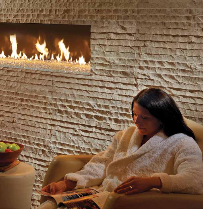 enting All DaVinci Custom Fireplaces are power vented.