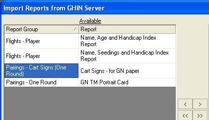 For scorecards: Go to Scorecards Import from GHIN Server Note: Click on the checkbox at the bottom of the window to create unique name for the imported scorecards so they do not overwrite any custom