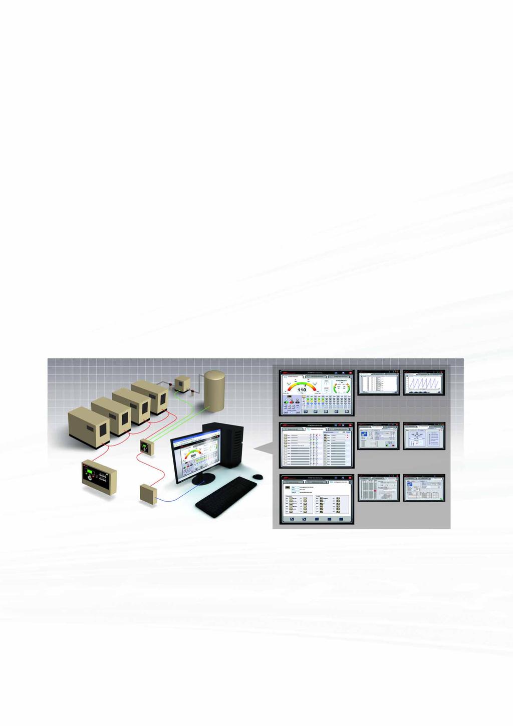 A Better Way to View Your System Ingersoll Rand -Series System Automation now offers a window into your compressed air system with the introduction of System Visualisation.