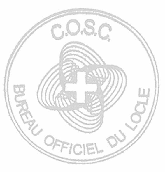 Cosc certification The COSC CERTIFIed Chronometer To gain chronometer status, watchmakers submit their Swiss movements to COSC, an independent, non-profit making watch accuracy verification