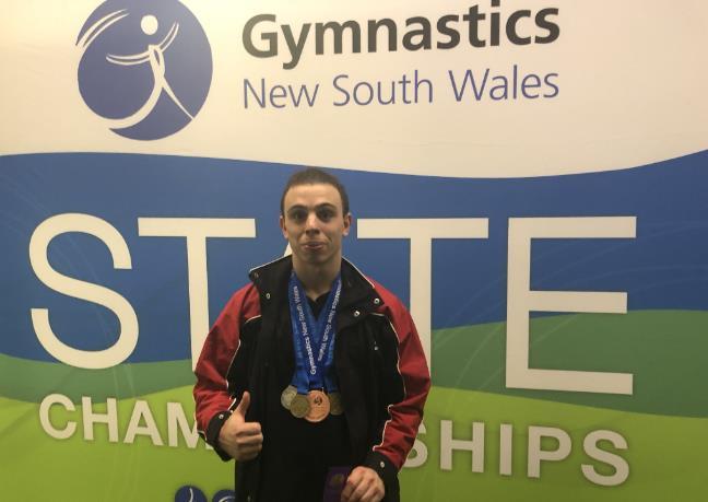 James is Going to Nationals! Our very own levels coach James Ogilvie has qualified for the Australian Gymnastics Championships to be held in Melbourne 21 May to 4 June 2018!