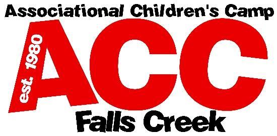 We ve decided to attend Associational Children s Camp in 2018. What do we do now? 1. All adult sponsors over 18 years of age must have a background check. For more information see the ACC website. 2. Secure a cabin.