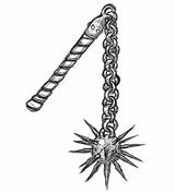 Melee Weapons Flail The flail is a larger variation of the hand flail, using a heavy, often spiked ball instead of a stickshaped object.