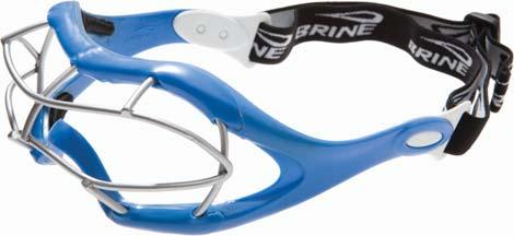 performance in foul weather, integrated dual head strap design for a tight fit, and lightweight design that reduces slippage during play. www.brine.