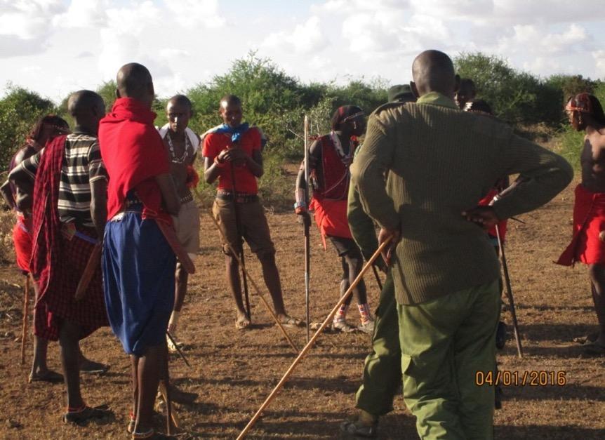Big Life s rangers, informers, and PCF personnel, in conjunction with our partners Kenya Wildlife Service (KWS) and Lion Guardians (LG), have worked together to stop eight lion hunts during the first