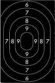 4.5 Combat Target-The NRA B-18 Target is used for the combat event.