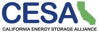Comments of the California Energy Storage Alliance (CESA) On Storage as a Transmission Asset (SATA) Straw Proposal Submitted by Company Date Submitted Alex Morris amorris@storagealliance.