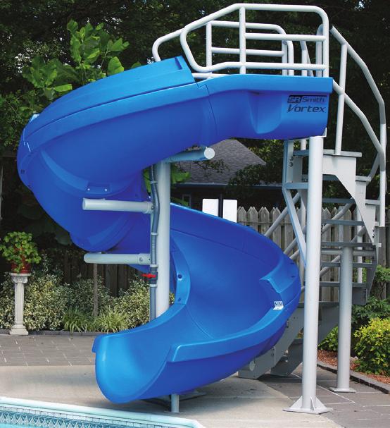 7m Flume: 76cm wide available in right or left curves Required Space: 3.2m x 3.