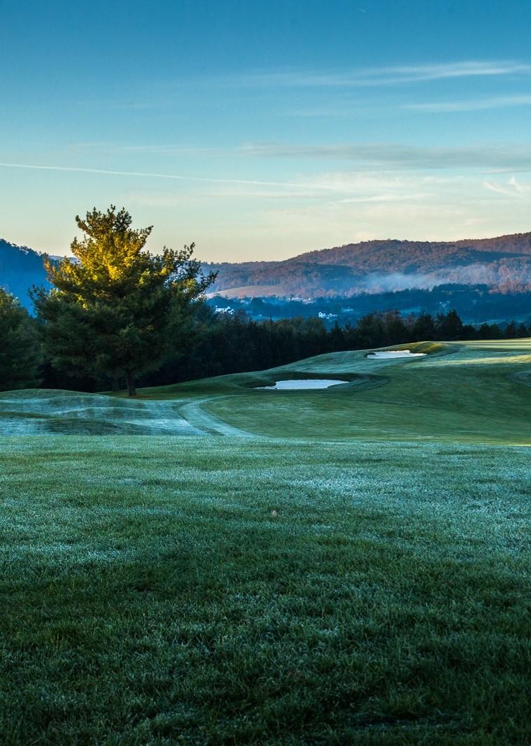 10 REASONS WHY YOU SHOULD JOIN BCC TODAY 18-hole championship golf course with the number one rated hole in southwest Virginia, and a golf practice range.