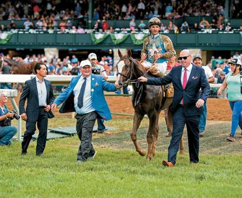 Classic Empire could not have had a better stepping-stone. He had wheeled and dumped jockey Irad Ortiz Jr. in the Hopeful at Saratoga Race Course in his previous start.