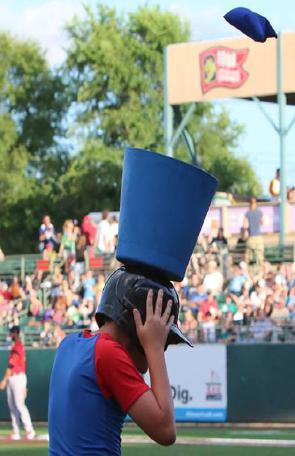 In between innings of all ThunderBolts' games, our promotions team entertains the
