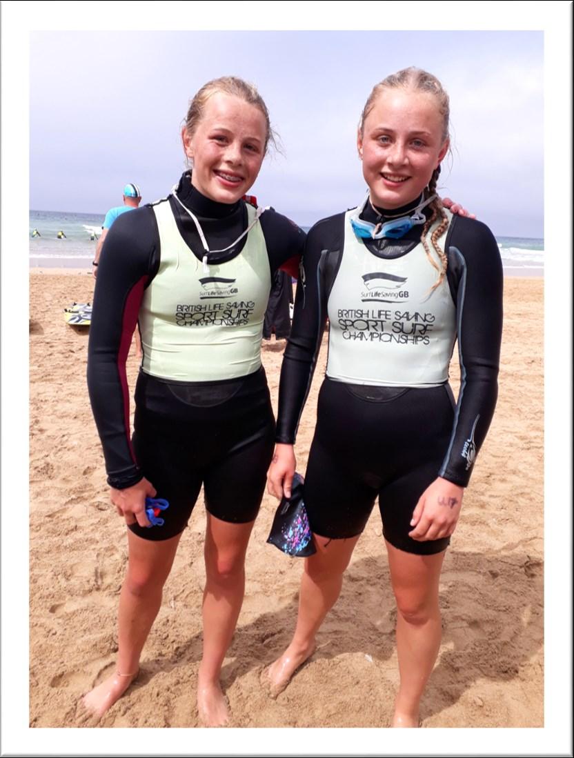 YEAR 11 PUPIL ELLA FRASER-SMITH BRITISH CHAMPION IN TWO SURF LIFE SAVING EVENTS!