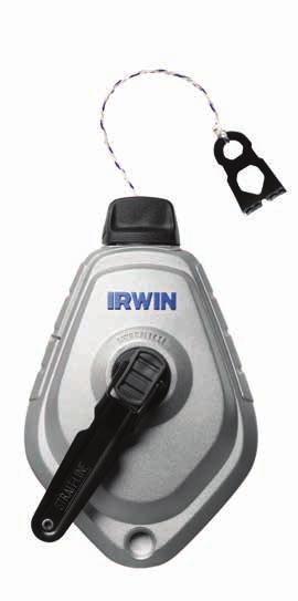 LAYOUT TOOLS CHALK REELS IRWIN STRAIT-LINE has manufactured chalk reels designed with the end-user in mind for more than 50 years.
