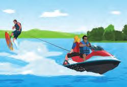 Specifically for Skiing Vessel operators towing a person(s) on water skis or a similar device have additional laws they must follow.