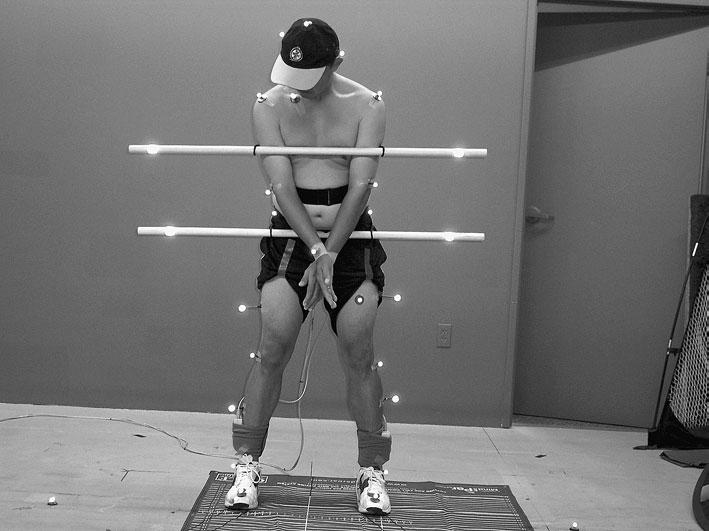 Pelvic Rotation and Stance Correction 105 Figure 5. Transverse Plane Pelvic Rotation Measured in Golf Set-Up Posture Without Club Figure 6.