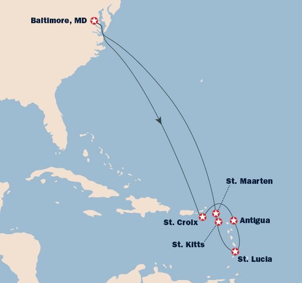 Annapolis Sail & Power Squadron Southern Caribbean Cruise 12-24 January 2019 On Royal Caribbean Grandeur of the Seas For Info, Call Carol Rechner at 410-757-3421 Boating Links to Browse From the Boat