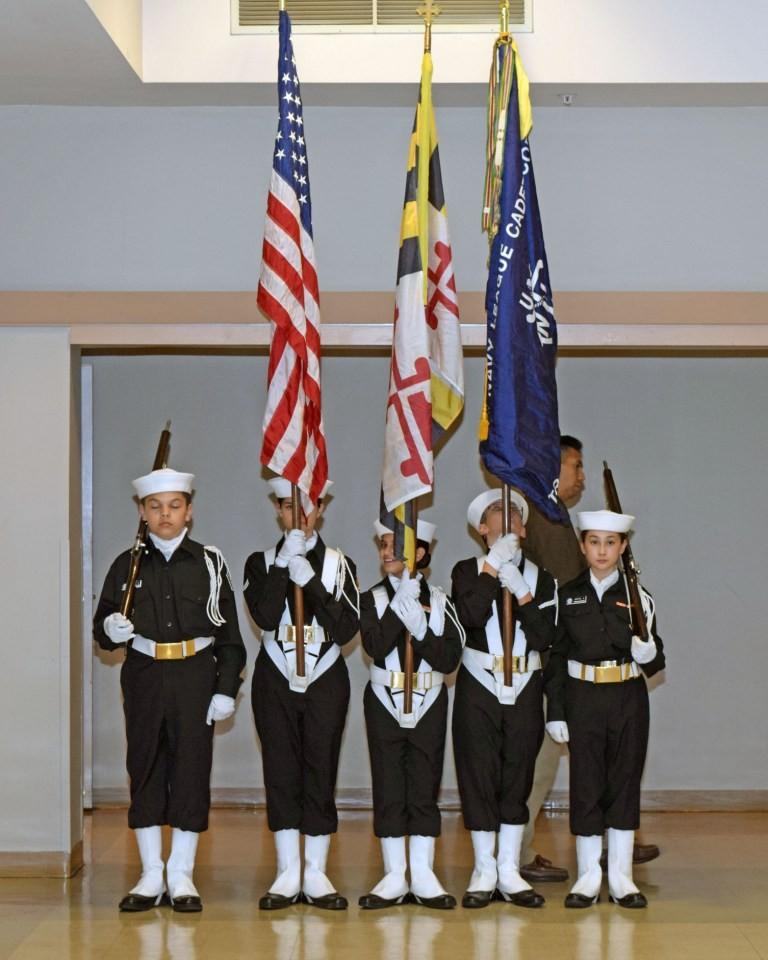 P/Lt/C Gary Antonides, AP The Color Guard of the Sea