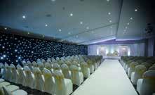 These rooms can be tailored to suit any seating plan and almost any sized event, from intimate gatherings to large parties with hundreds of guests.