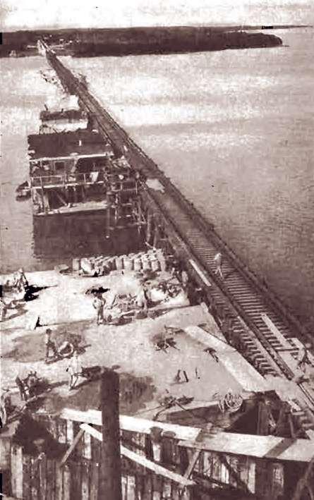 One theory at the moment is that the cement was destined for Henry Flagler s so-called Overseas Railroad, built from Miami to Key West after the turn of the 20 th