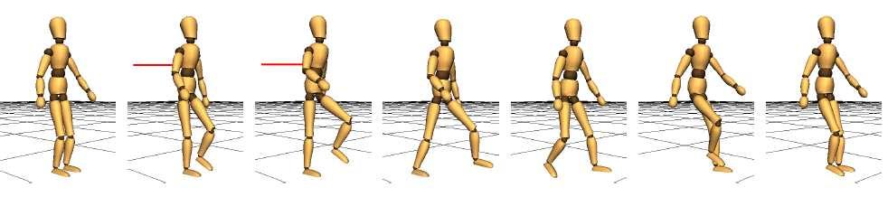 2s diagonal push to the torso. Abstract Physics-based simulation and control of biped locomotion is difficult because bipeds are unstable, underactuated, high-dimensional dynamical systems.