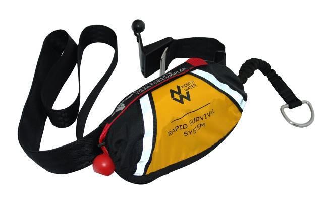 Part 1: Description and Function The North Water Rapid Survival System Model W (RSS) is a self-rescue aid for Rescue Professionals for use in high risk moving water environments.