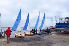 Newsletter June 2016 Page 6 Others came and had a look around and a Mum and daughter had a ride on a rib with Edwin (after a sail on Katie) and came back a little wet, but again with smiles on their