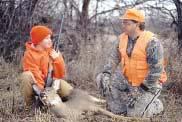 Ohio has strict regulations for wearing hunter orange during Hunter orange makes you visible to others!
