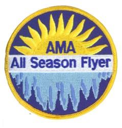 This award is a patch that is purchased from the AMA after one completes its requirements.
