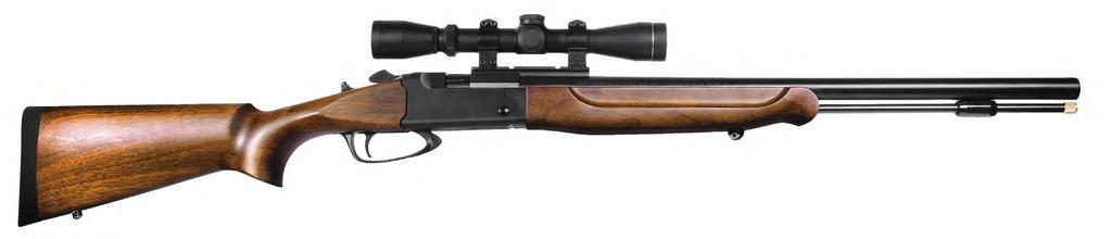 A NEW CONCEPT IN MUZZLELOADING RIFLES OFFERING POWER, ACCURACY & EASE OF MAINTENANCE Scope & rings sold separately.
