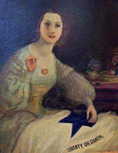 Joanna Troutman She was known as the Betsy Ross of Texas because she sewed the first Texas flag.