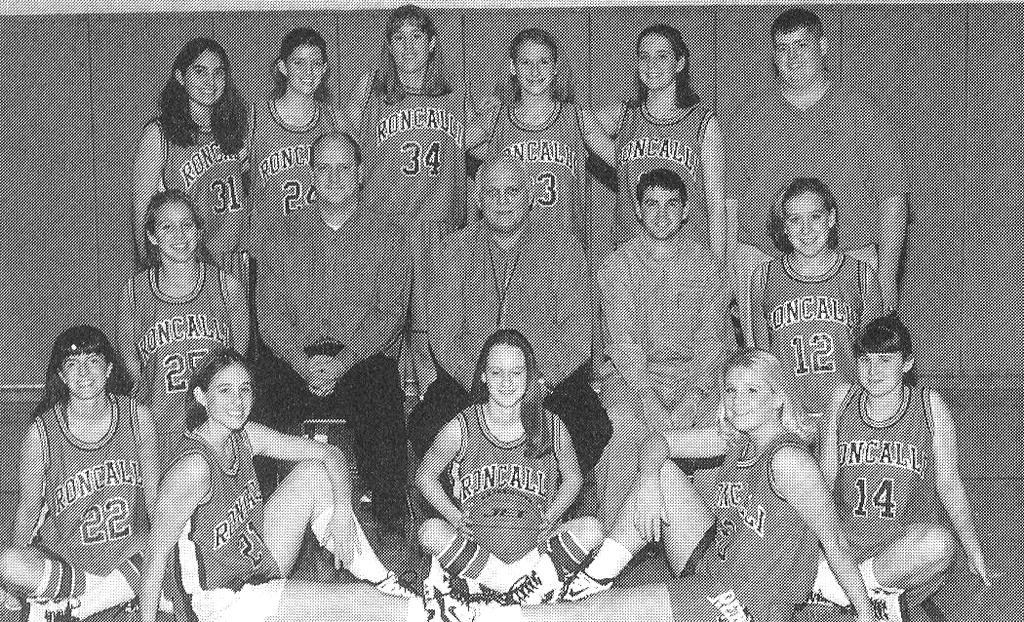 CHAMPIONS 2004 SECTIONAL CHAMPIONS 2003-04 Lady Rebels First Row: Britney Stephenson, Lisa Manley, Ashley Waugh.